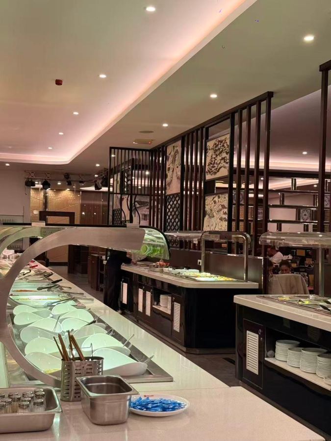 Le buffet en salle